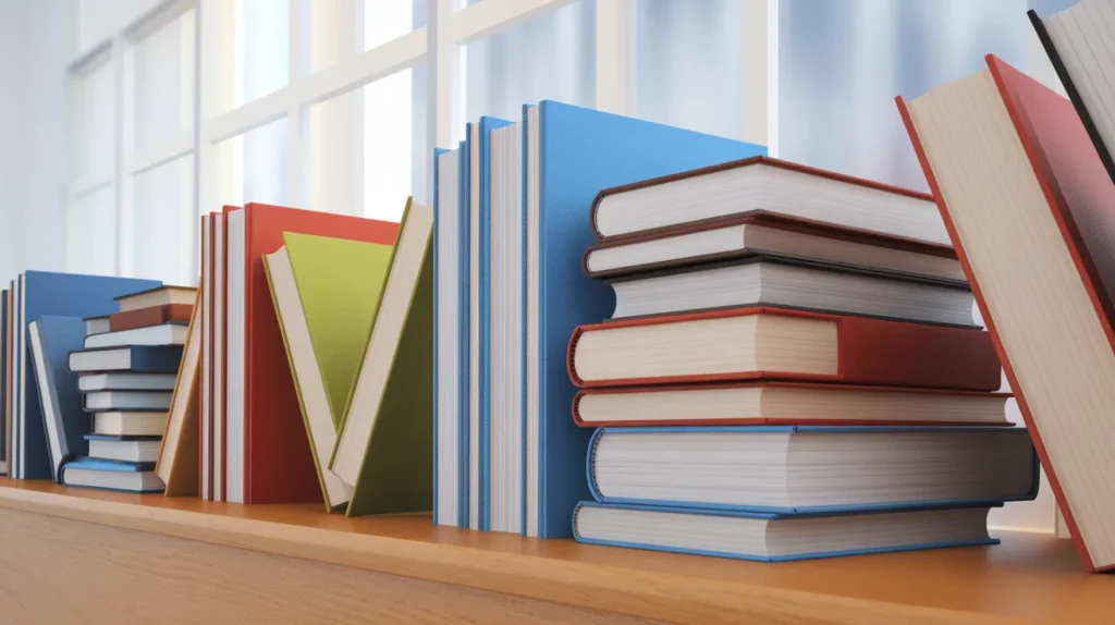 low content books examples